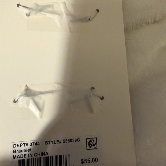 Unwritten Blue and Gold Multi-Strand Bracelet - Picture 6 of 6